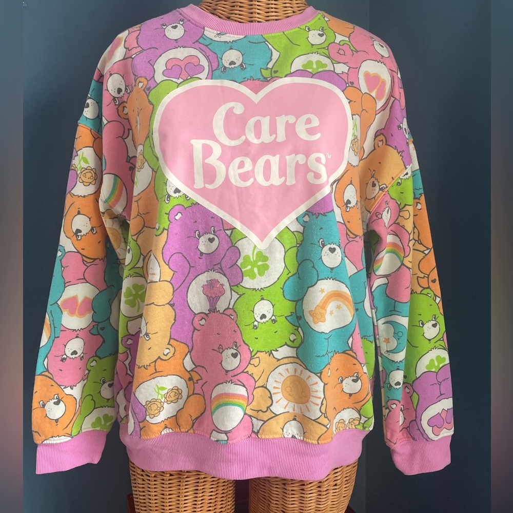 Care Bears Sweatshirt Multi Colored Size Medium